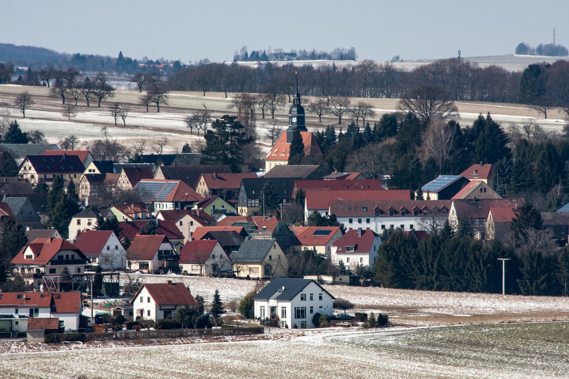 Blick auf Somsdorf